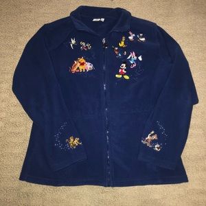 Vintage Disney double embroidered jacket